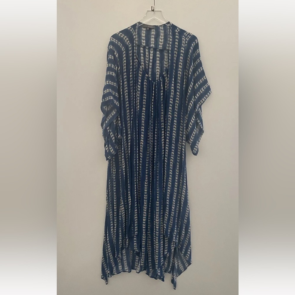 REVOLVE Navy Blue & White Striped Jumpsuit Romper